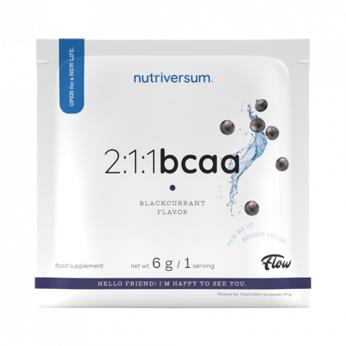 Nutriversum BCAA 2:1:1, БЦАА 2:1:1, 6 грамм