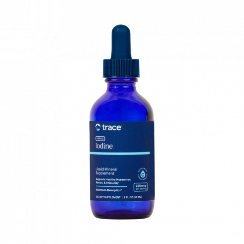 Trace Minerals Ionic Iodine, Ионик Йодин, 59 мл