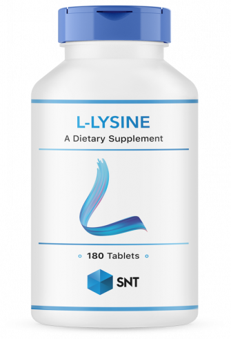 SNT L-Lysine, L-Лизин, 180 таблеток