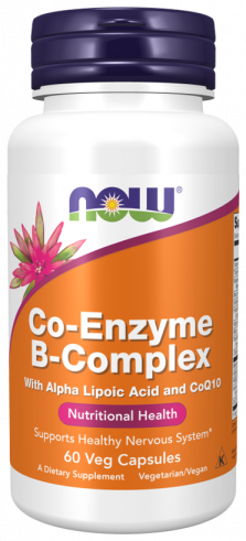 NOW Co-Enzyme B-Complex, Ко-Энзим В-комплекс