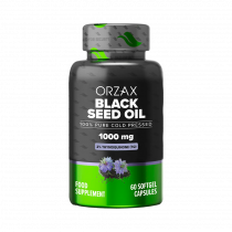 Orzax Black Seed Oil, Масло Черного Тмина 1000 мг