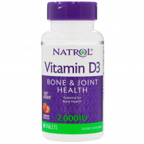 Natrol Vitamin D3 2000 Fast Dissolve, 90 таб